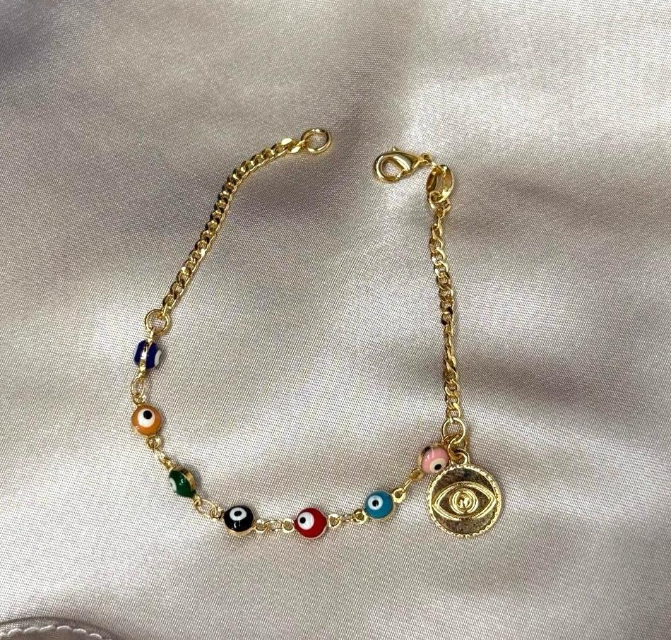 Lucky Eye Rainbow Bracelet