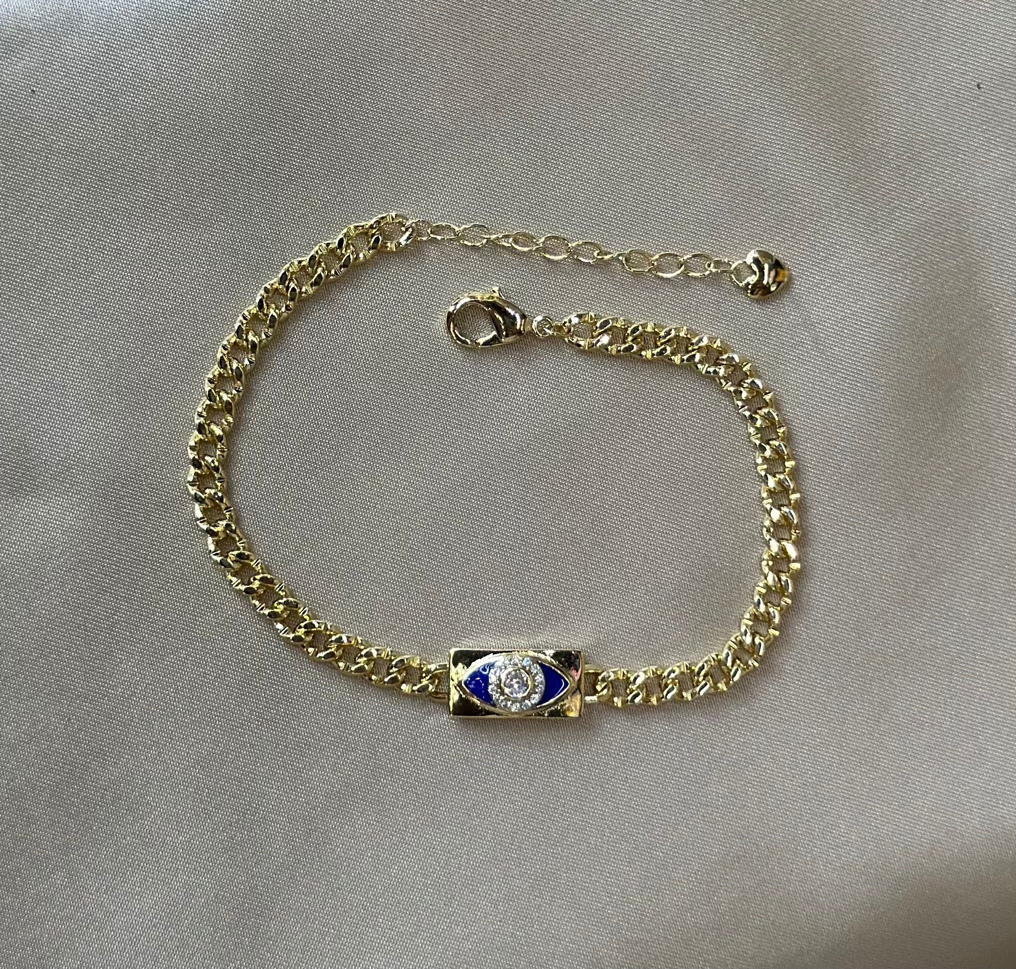 Lucky Eye Tag Bracelet