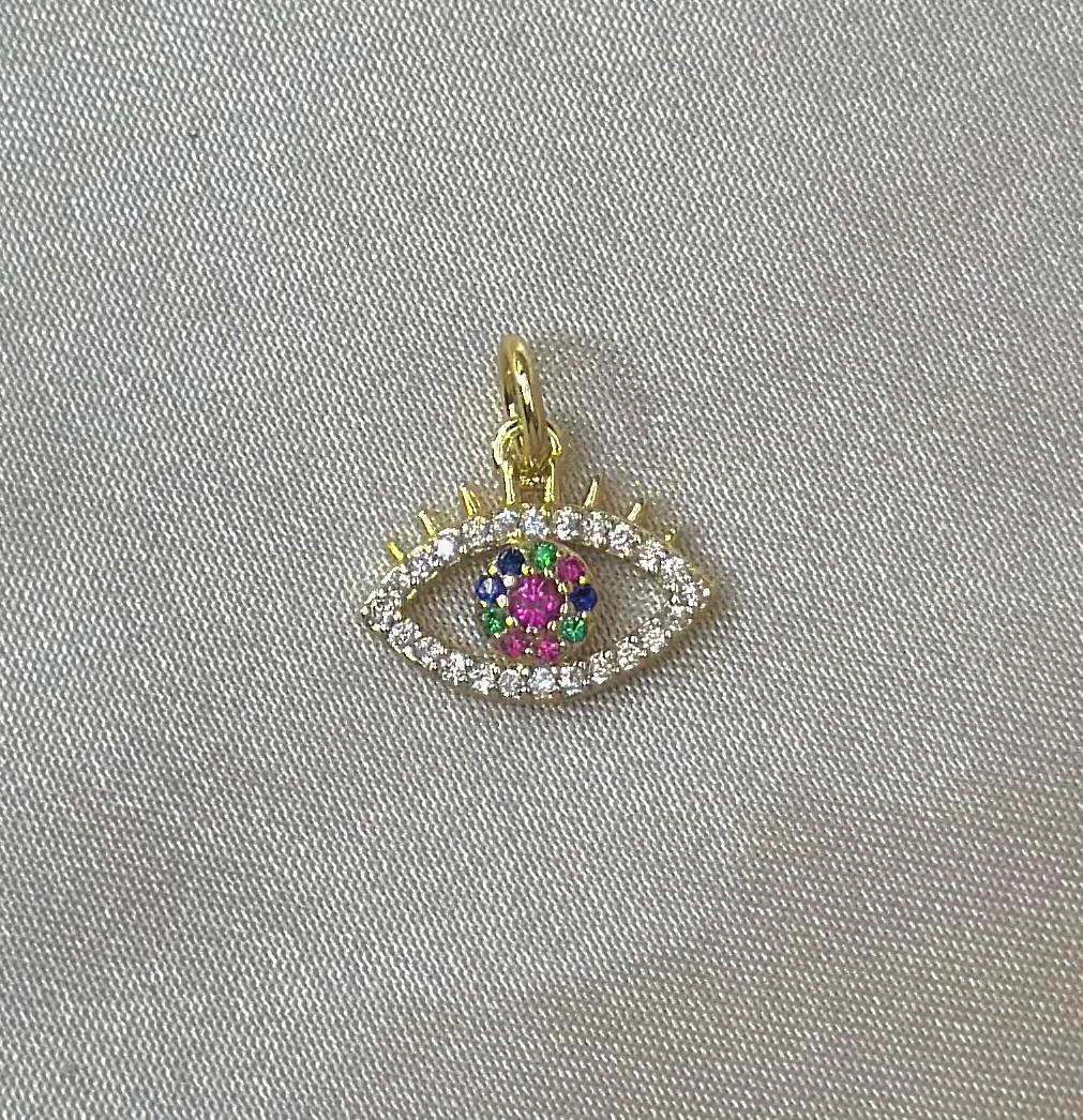 Multicolor Eye Charm