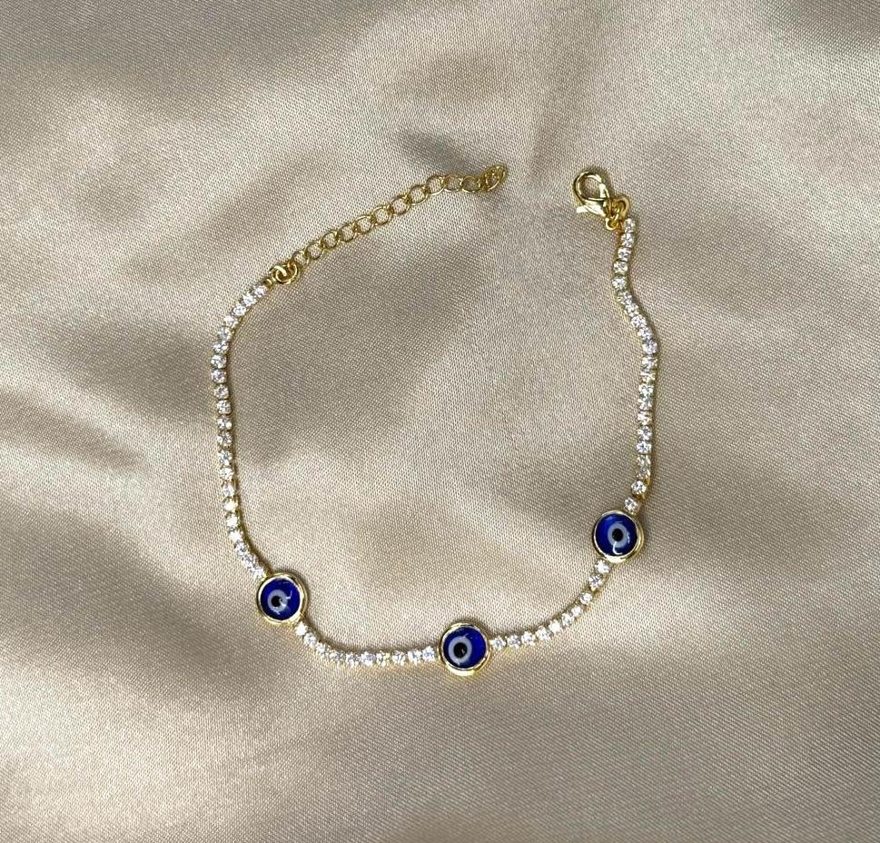 Lucky Eye Tennis Bracelet