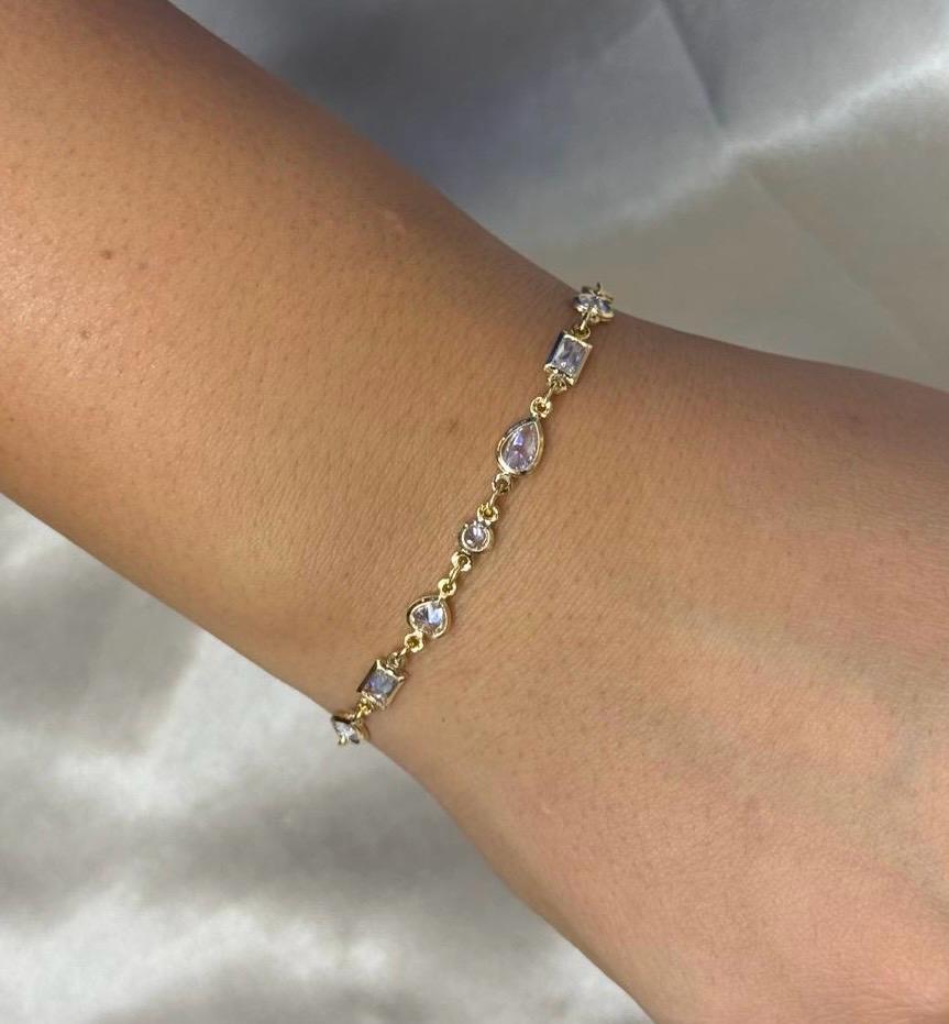 Dazzle Heart Bracelet