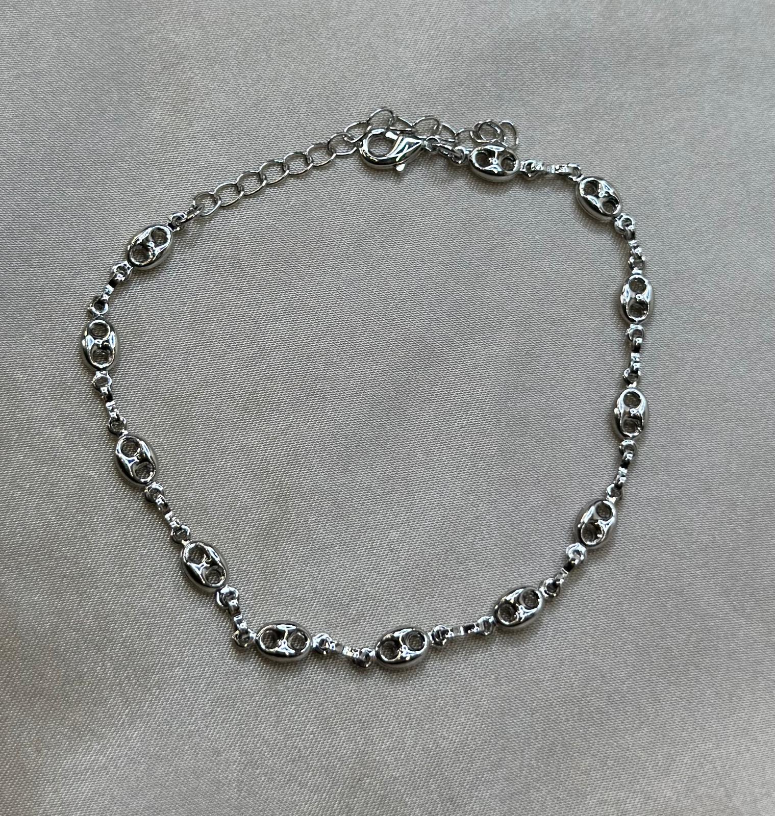 Silver Mini Mariner Bracelet