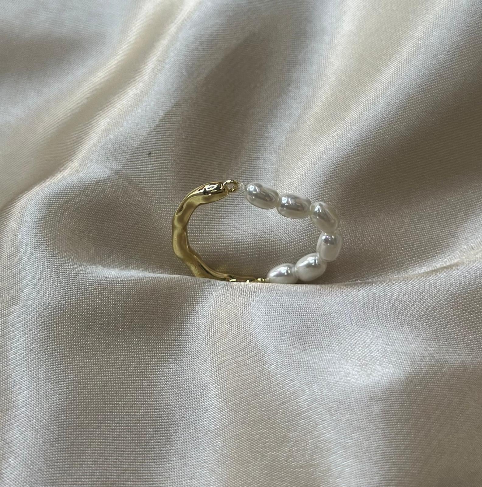 Soleil Pearl Ring