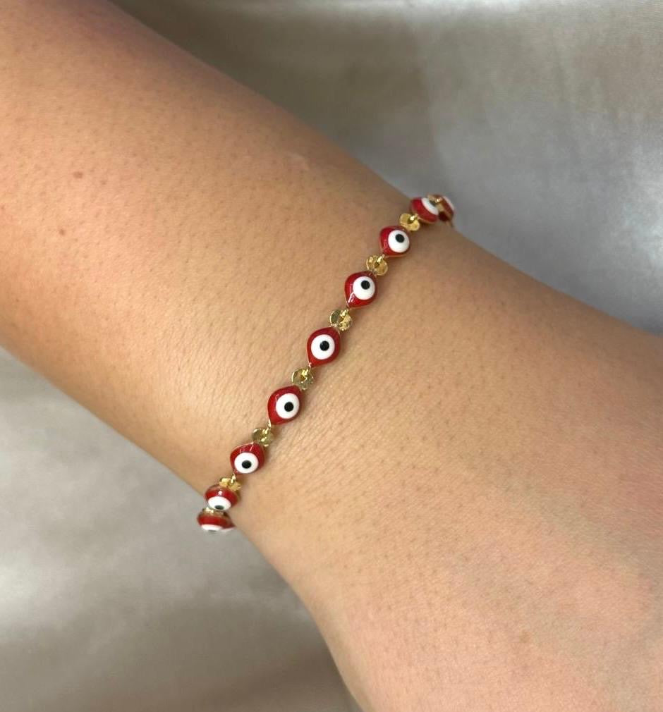 Red Lucky Eye Bracelet