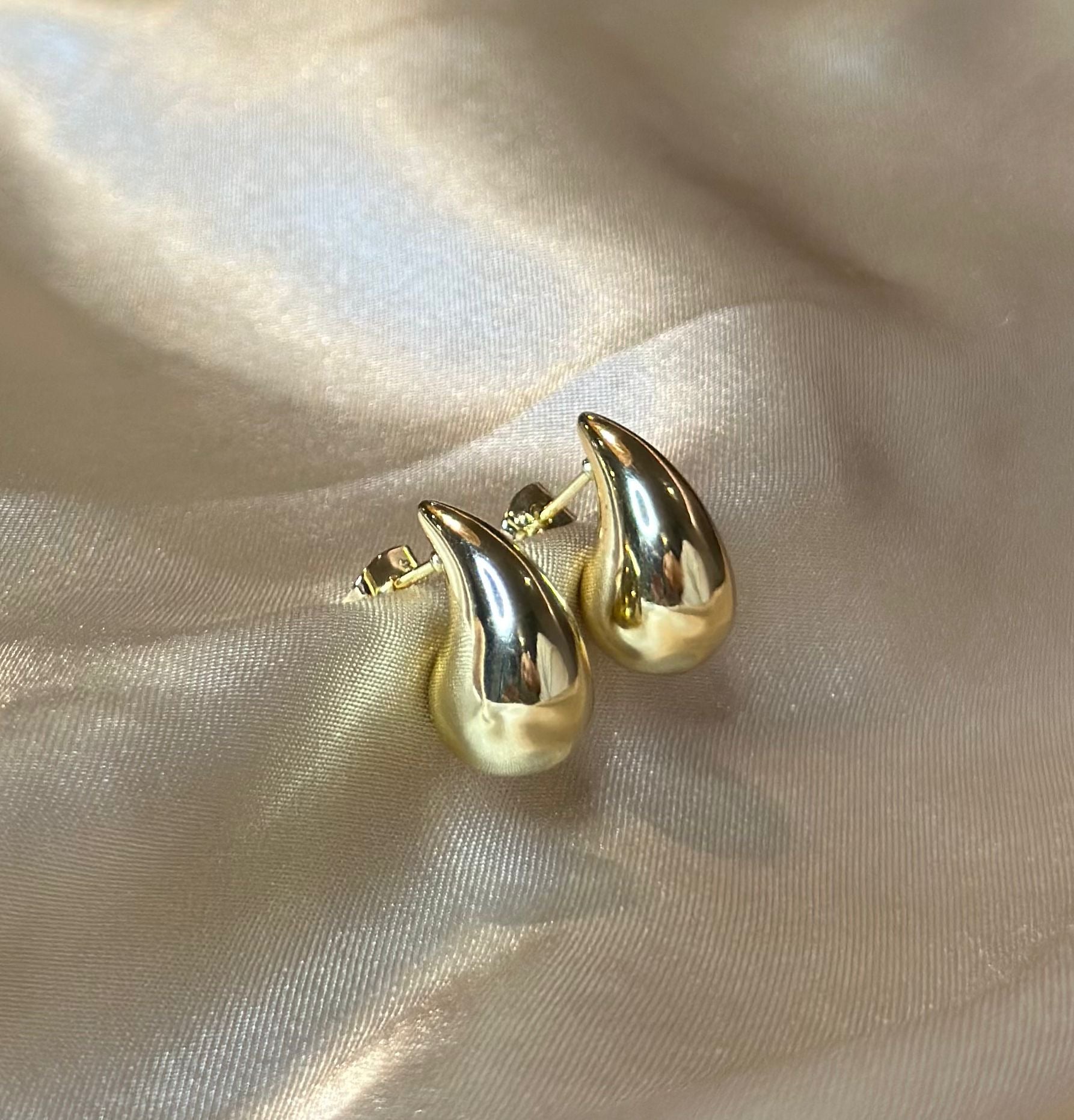 Gold Drop Earrings