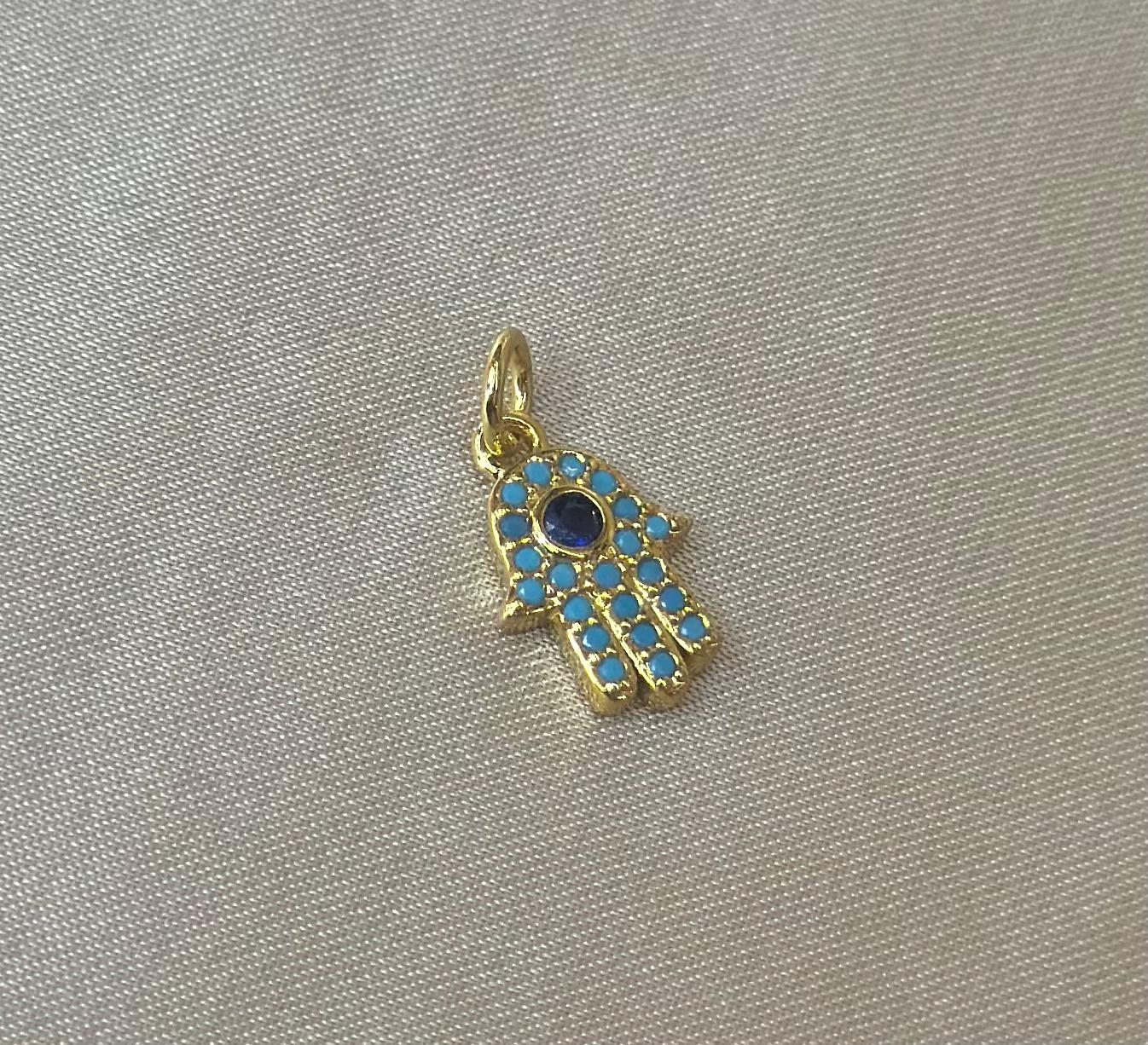 Mini Hamsa Charm