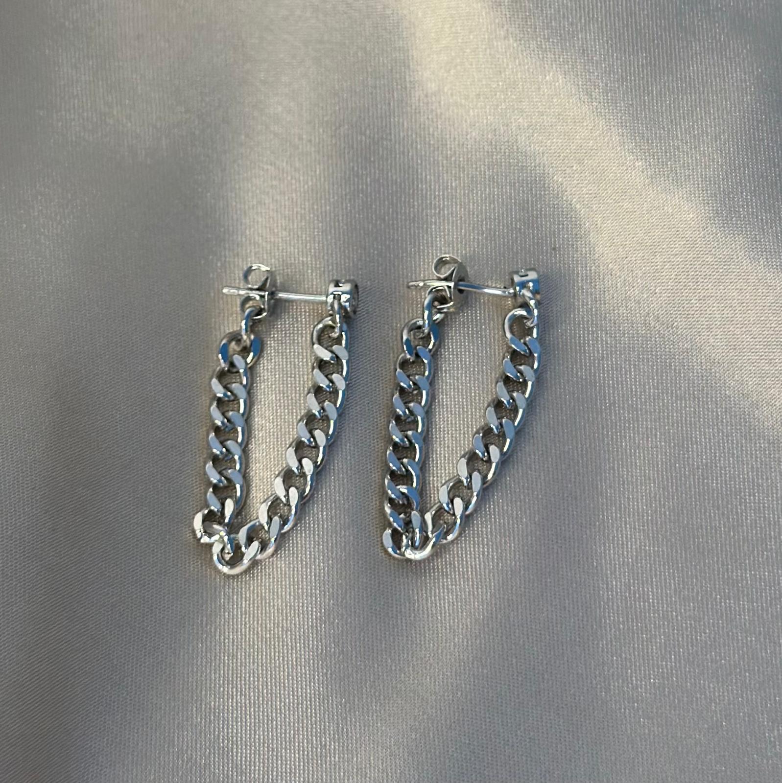 Silver Chelsey Earrings