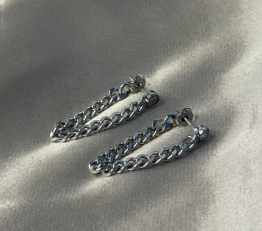 Silver Chelsey Earrings
