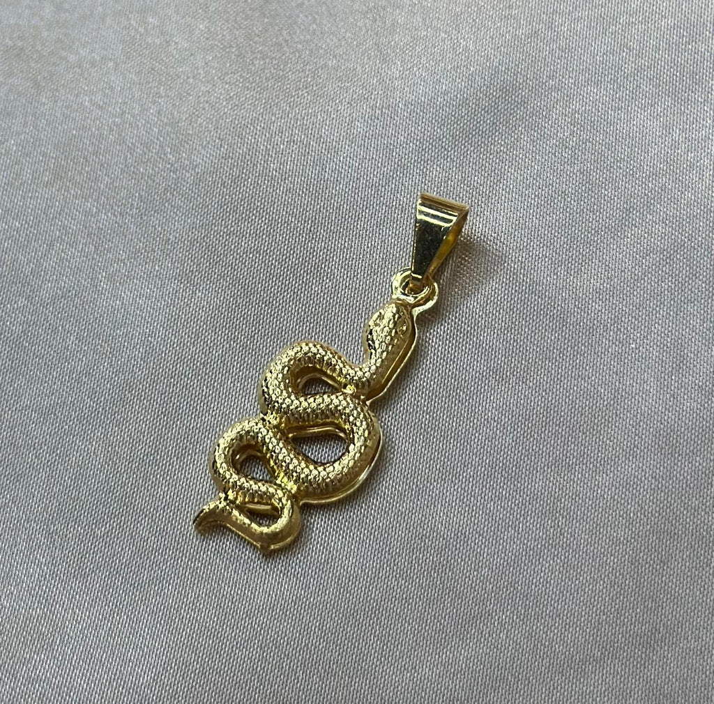 Gold Snake Charm