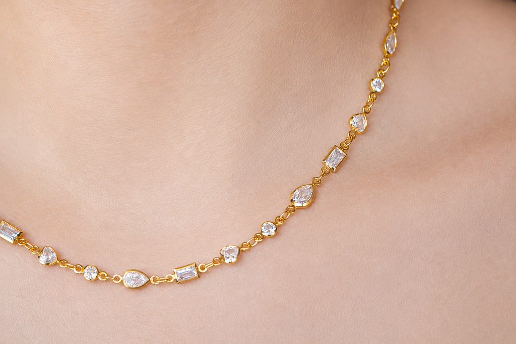 Dazzle Heart Necklace