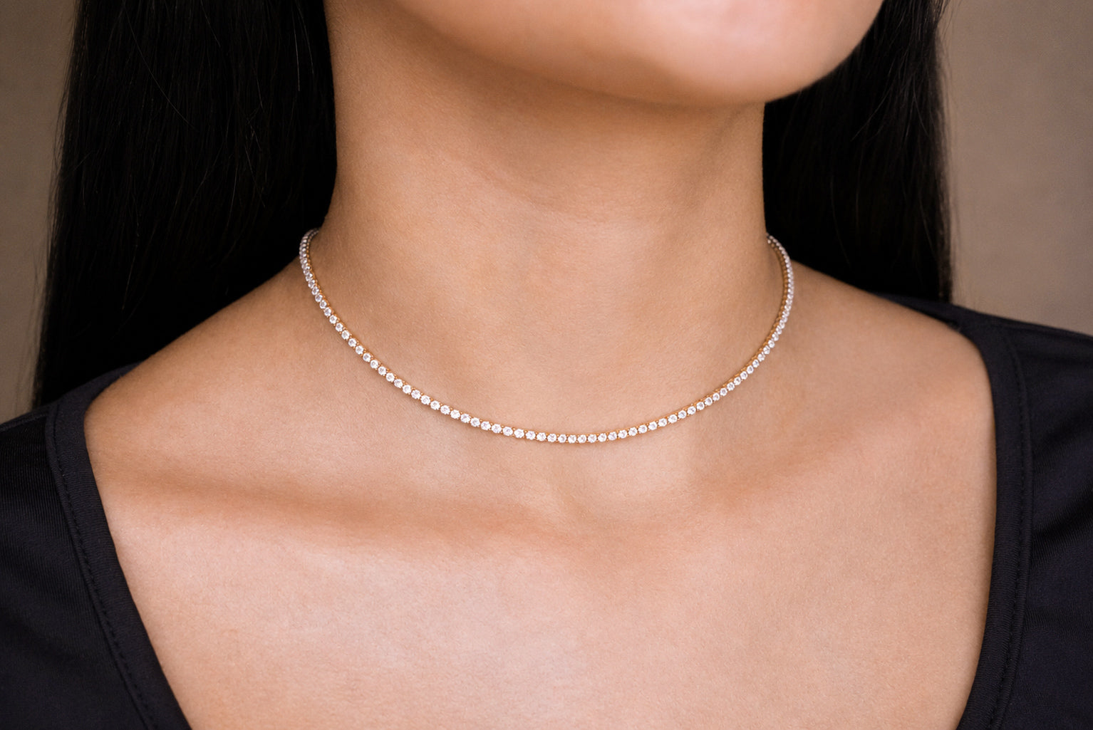 Classic Tennis Necklace