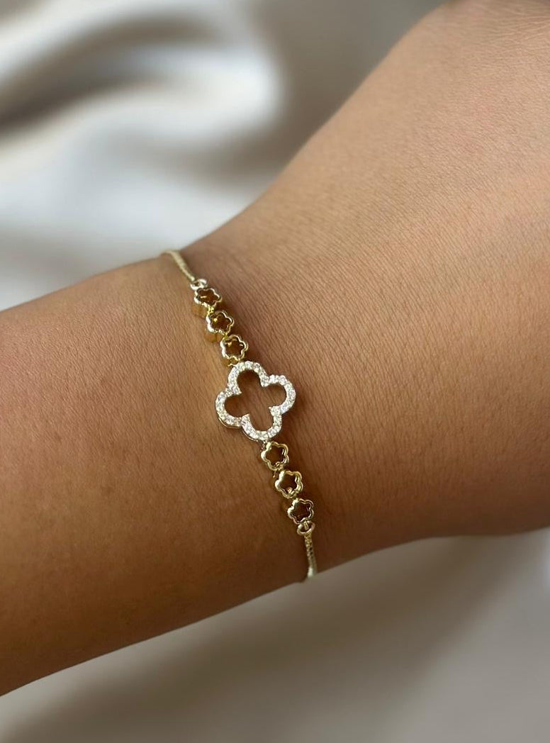 Four Leaf Clover Bracelet