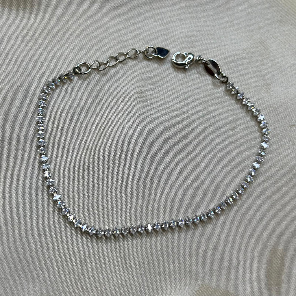 Silver Marquise Bracelet