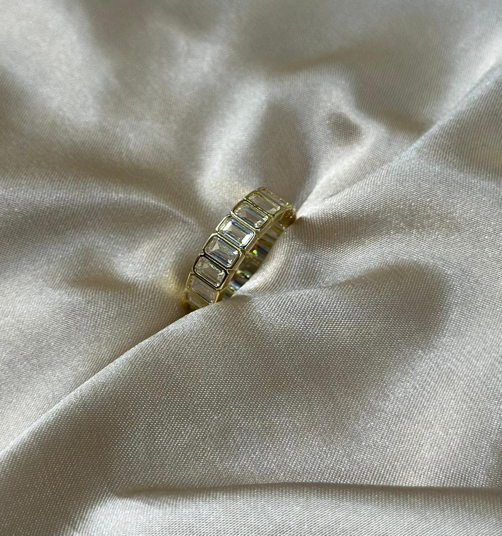 Gold Baguette Ring
