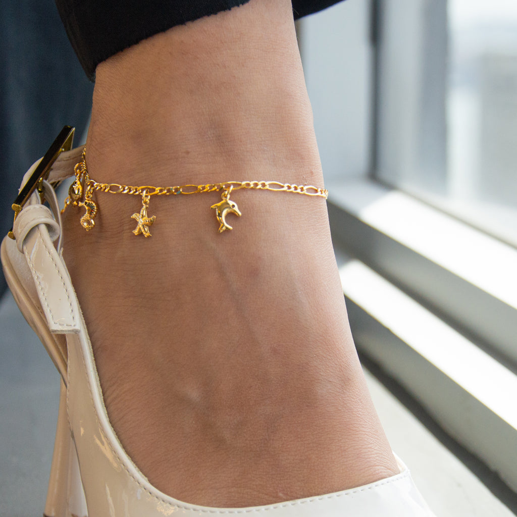Sea Life Anklet
