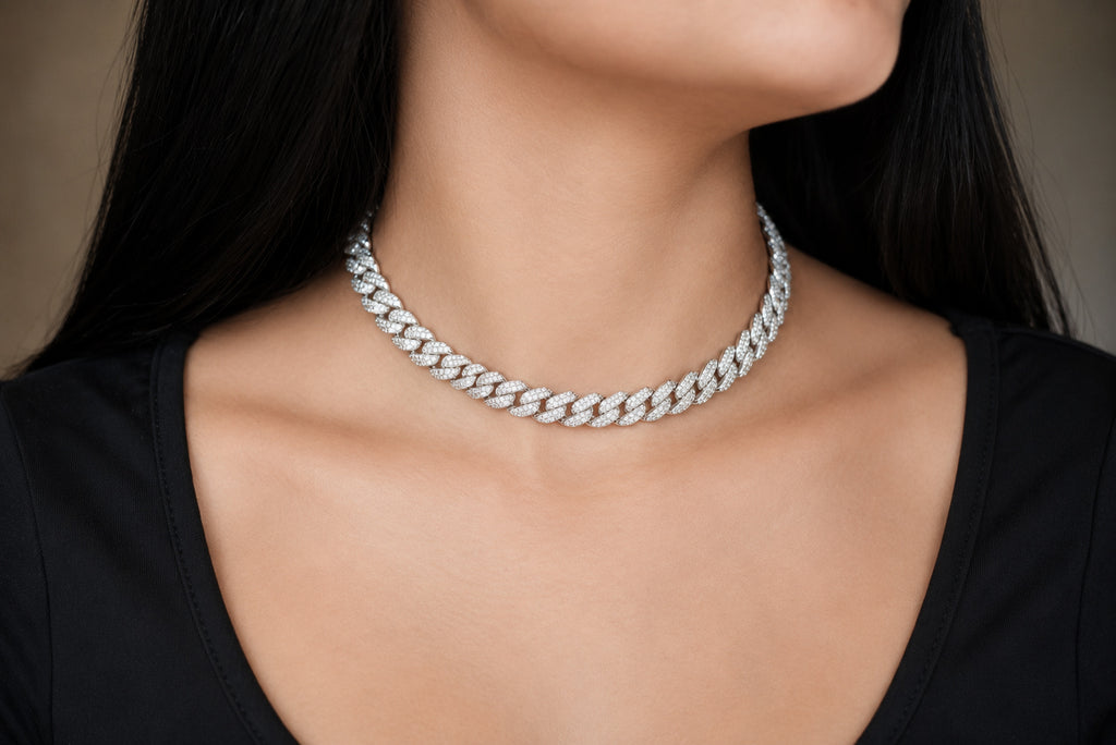 Frosted Miami Cuban Link Necklace