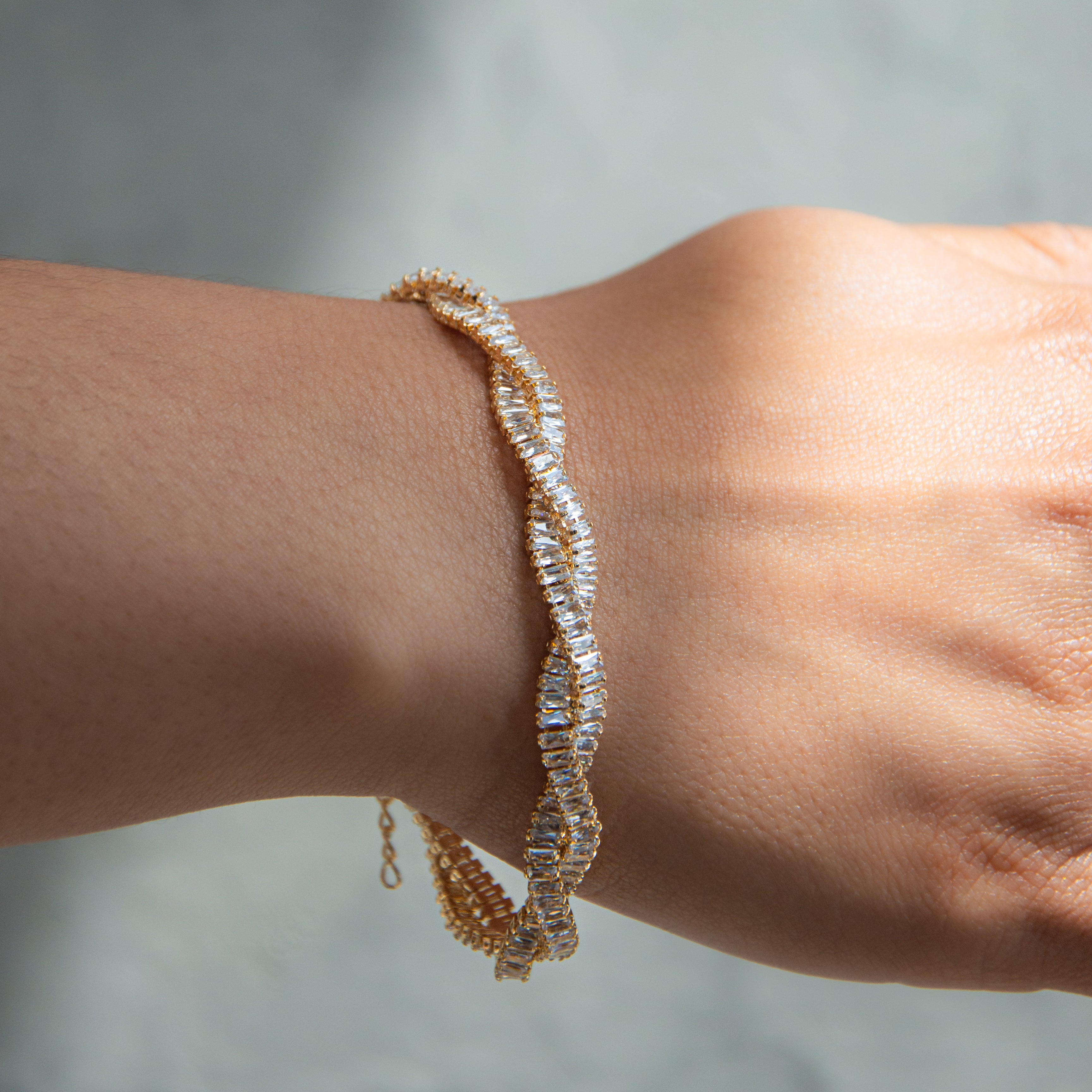 Braided Baguette Bracelet
