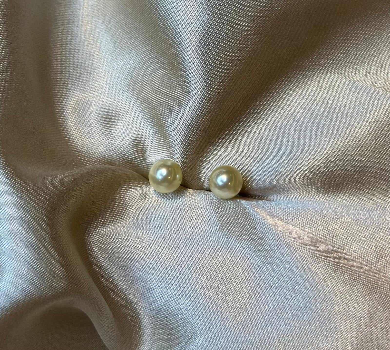 Pearl Stud Earrings