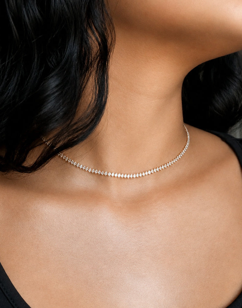Marquise Choker Necklace