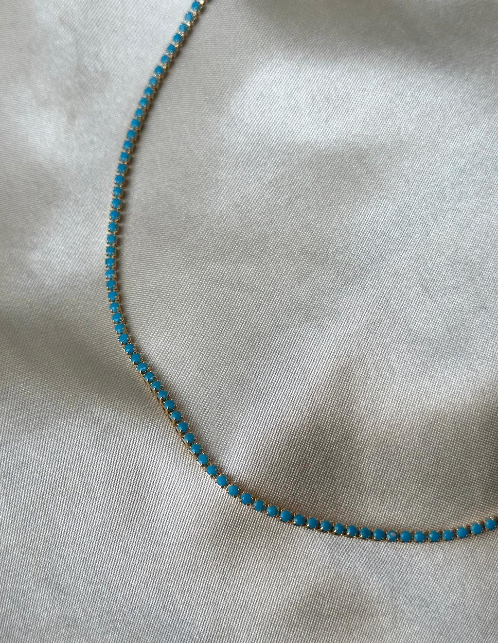 Turquoise Classic Tennis Necklace