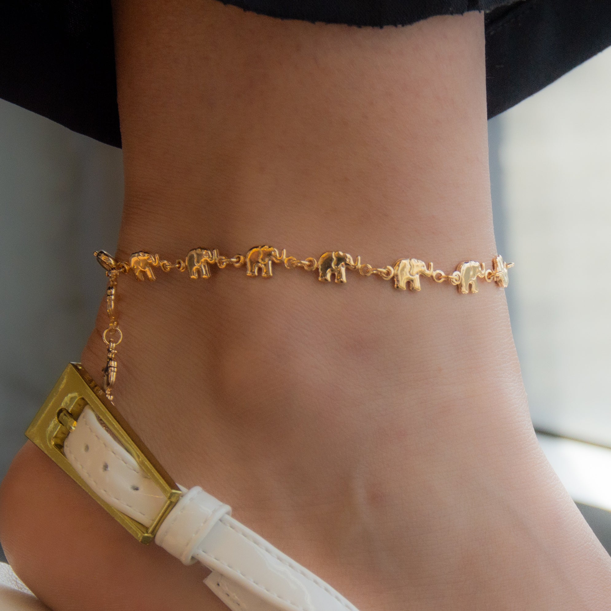 Lucky Elephant Anklet