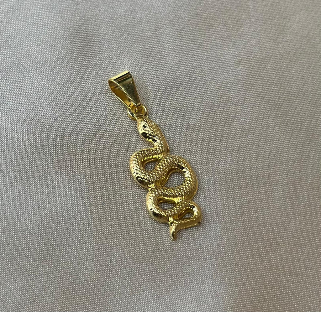 Gold Snake Charm