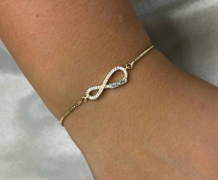 infinity Baguette Bracelet