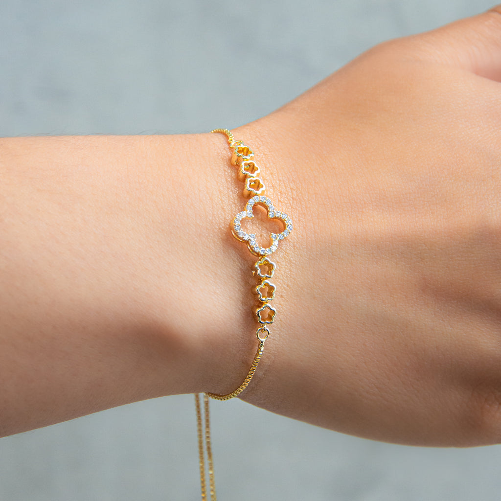 Four Leaf Clover Bracelet
