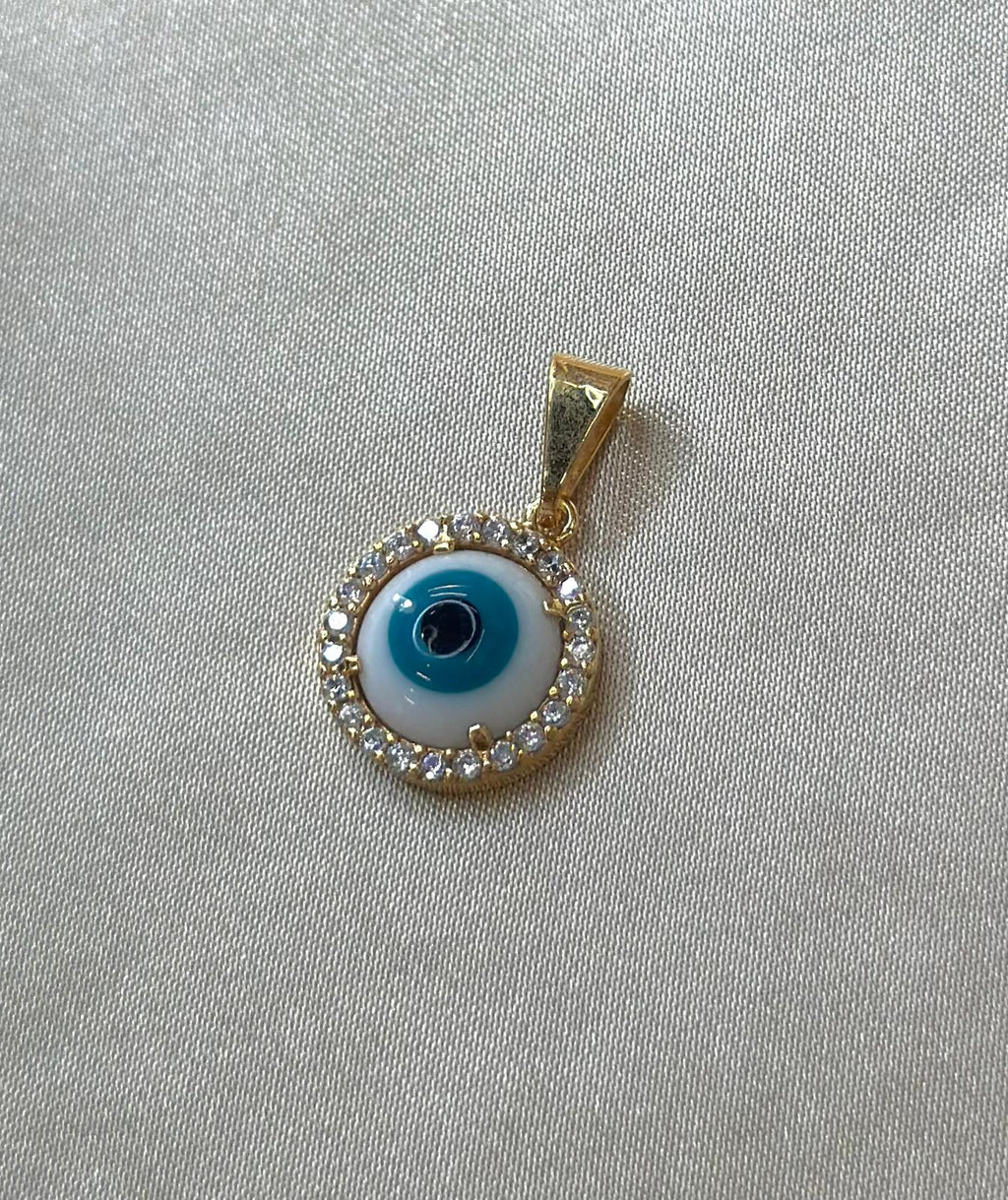 Lucky Eye Medallion Charm