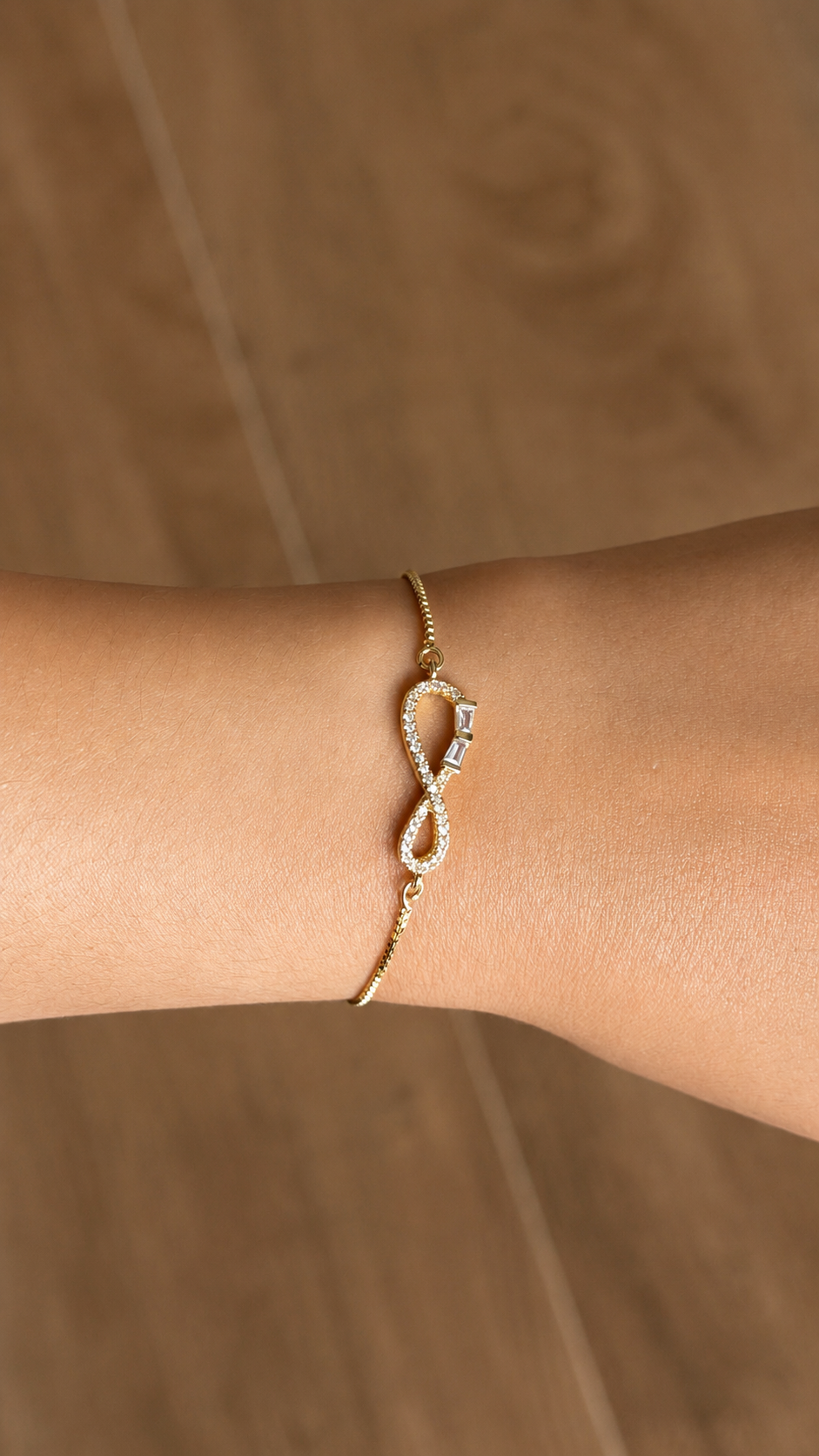 infinity Baguette Bracelet