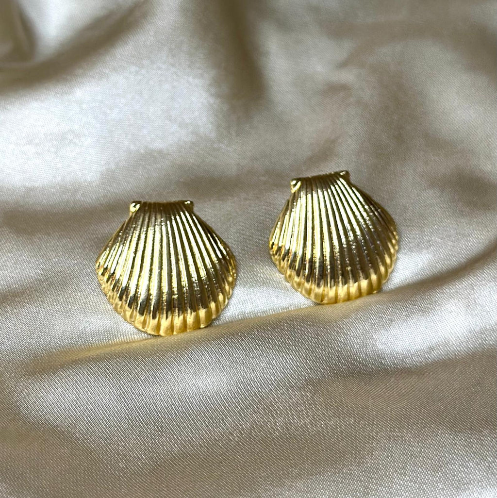 Sea Shell Post Earrings