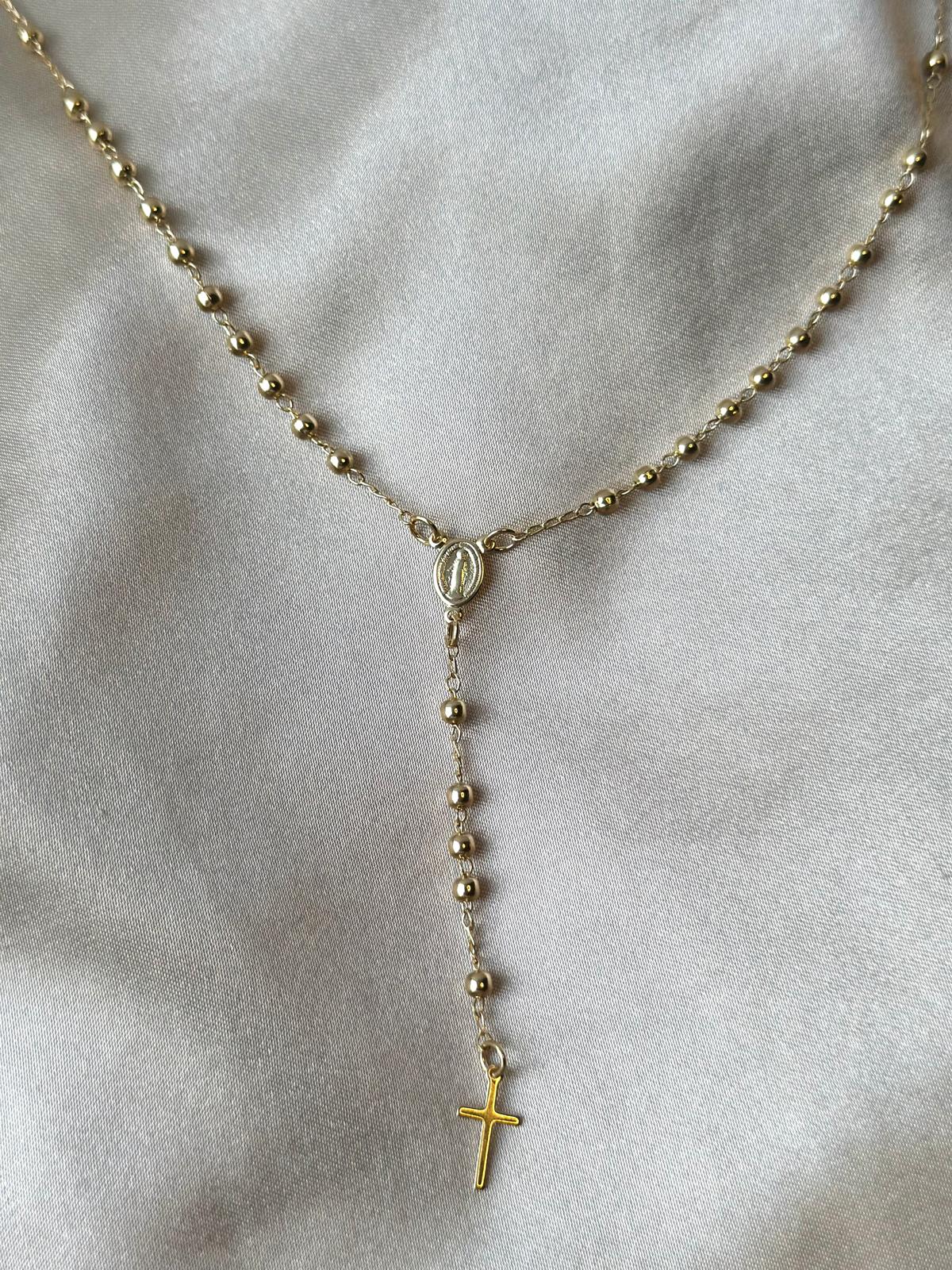 Saint Milagros Rosary Necklace