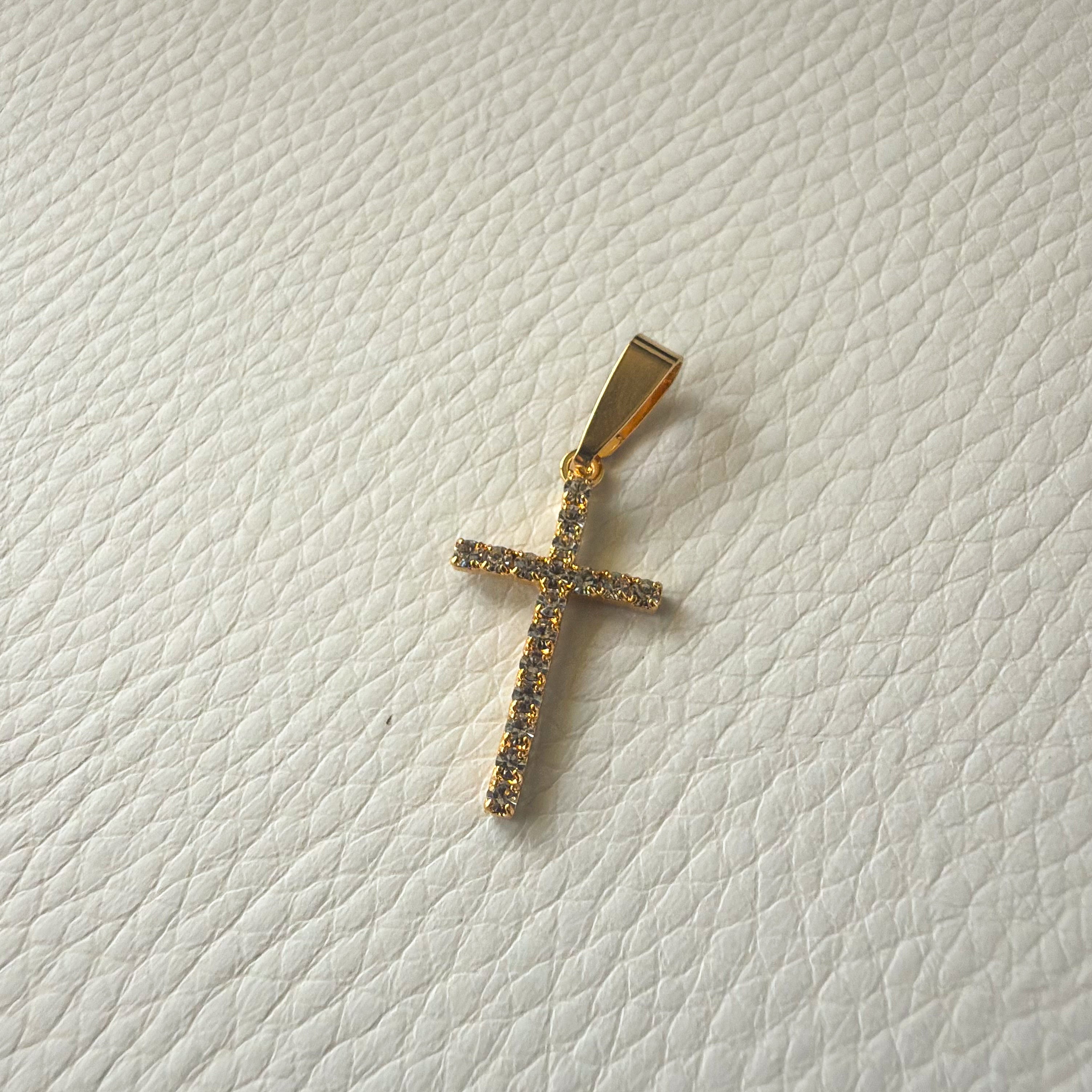 Tennis Cross Pendant