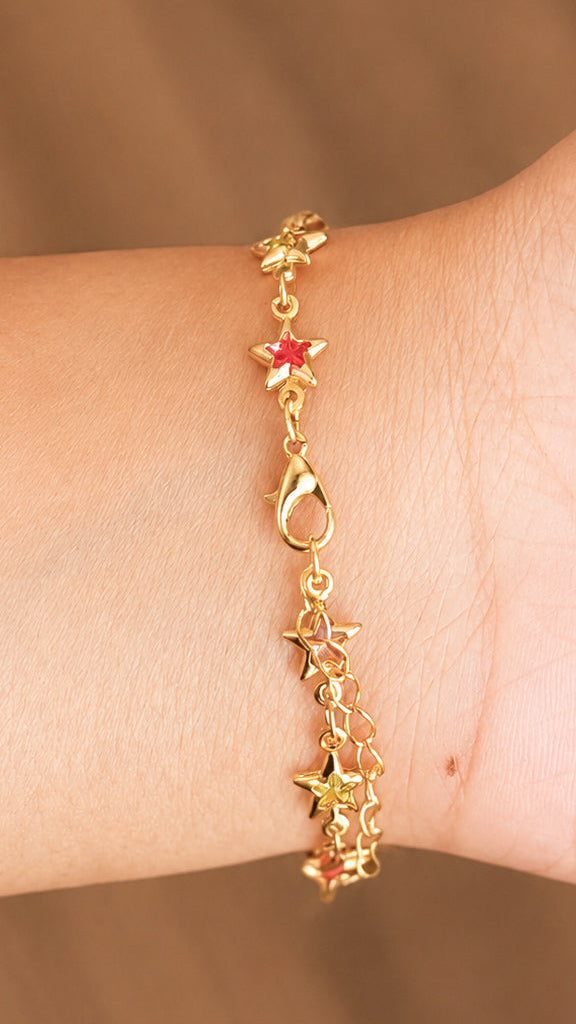 Multicolor Star Bracelet