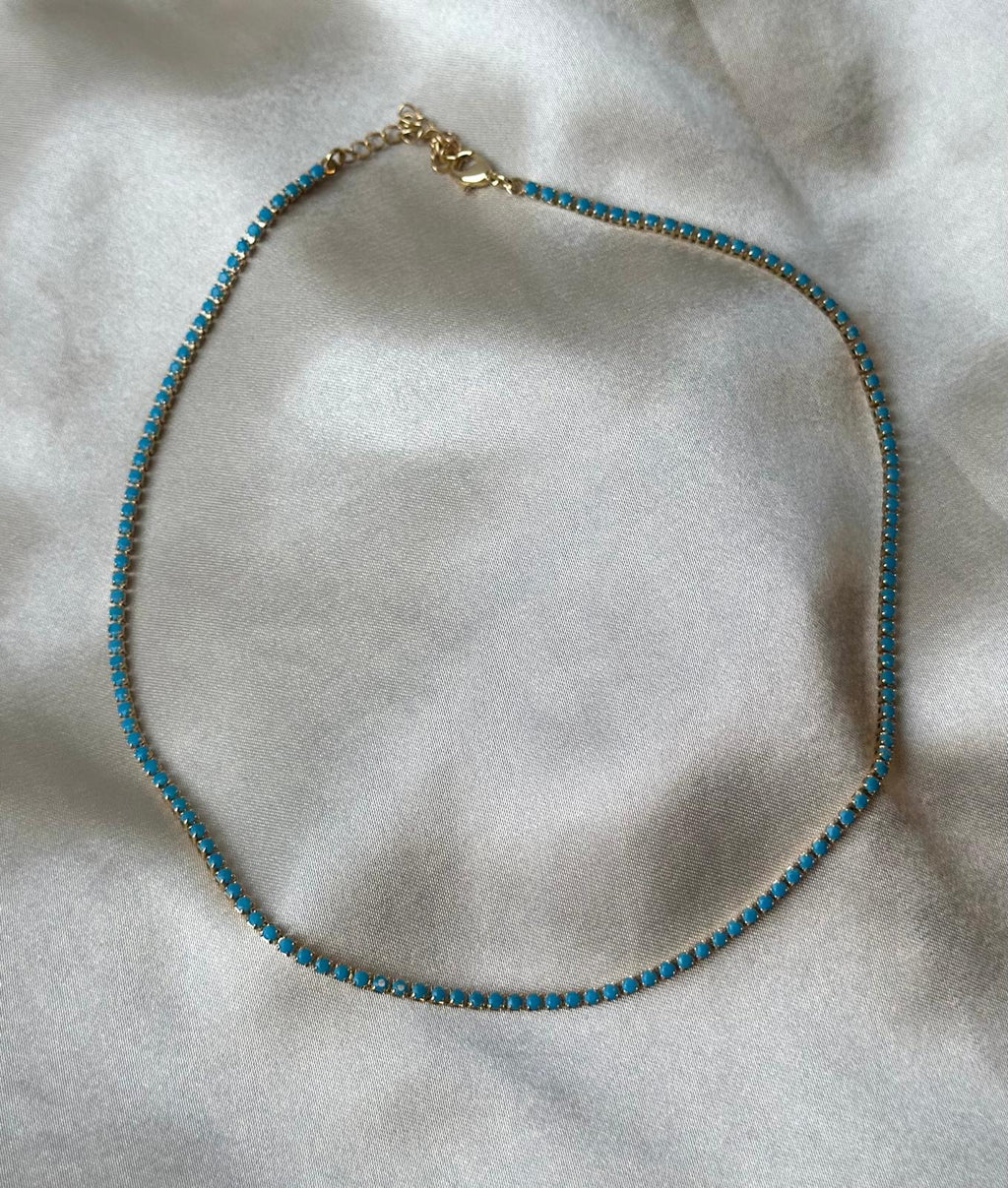 Turquoise Classic Tennis Necklace
