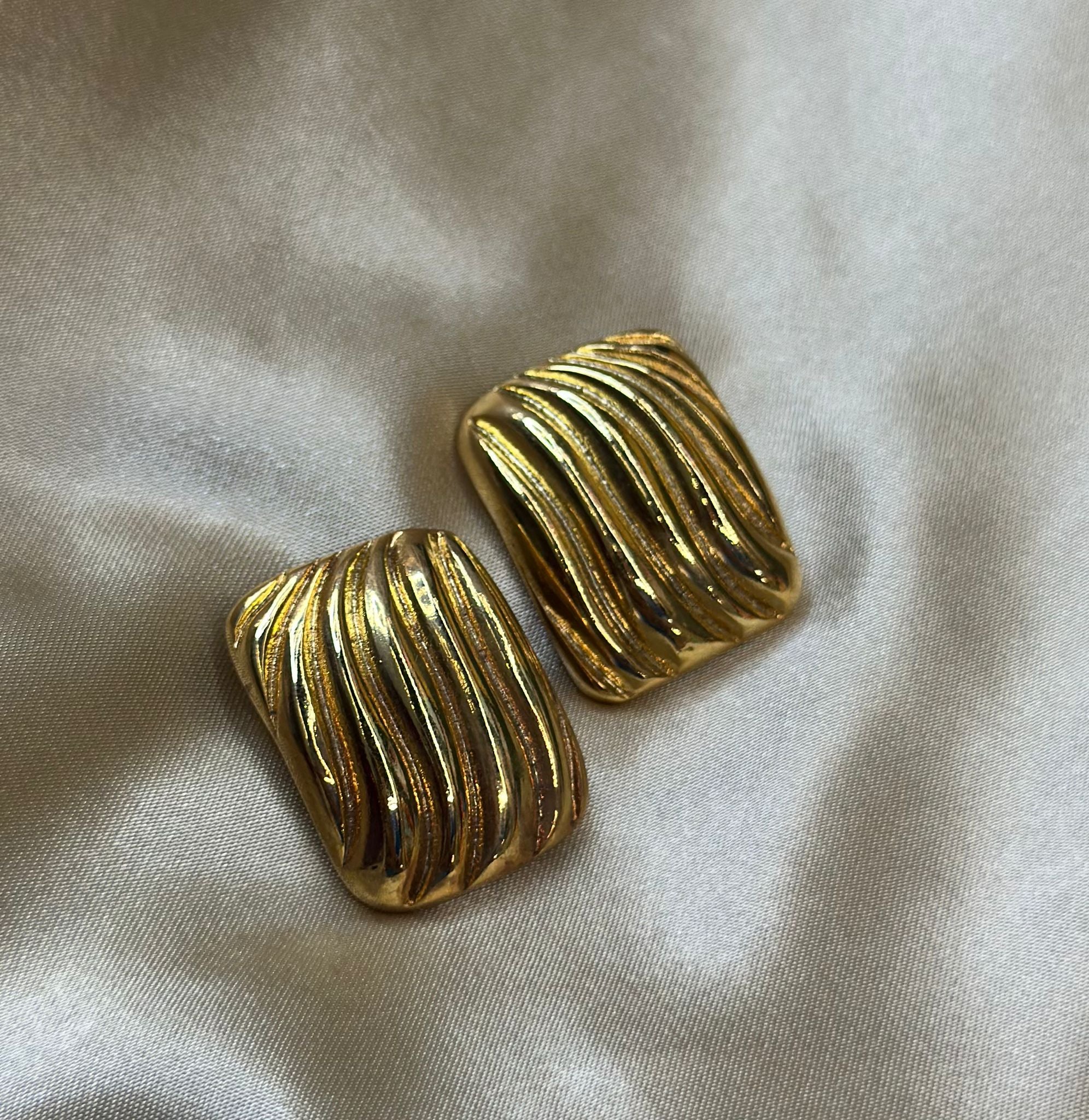 Geo Chic Post Earrings