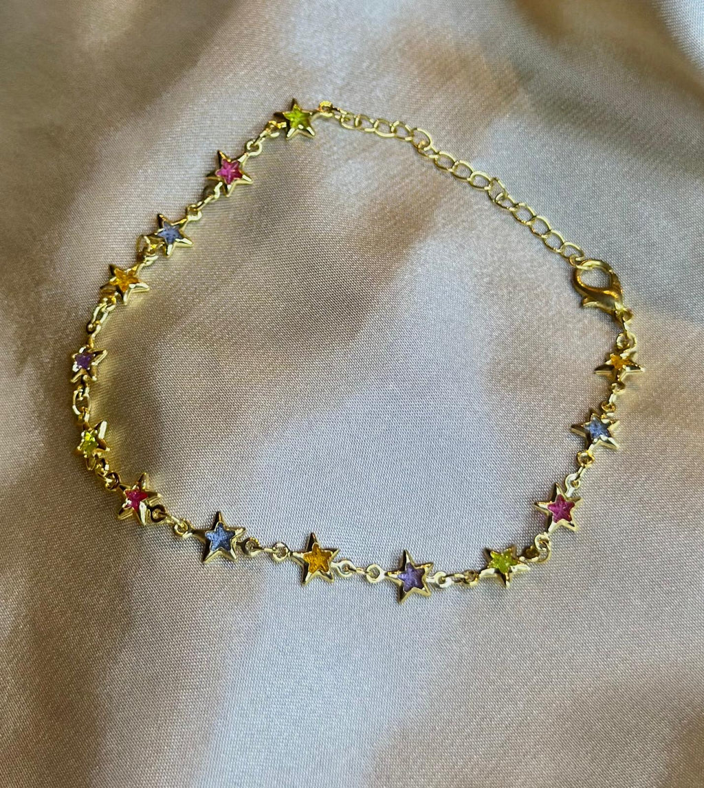 Multicolor Star Bracelet