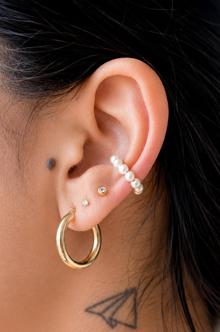 Classic Pearl Ear Cuff