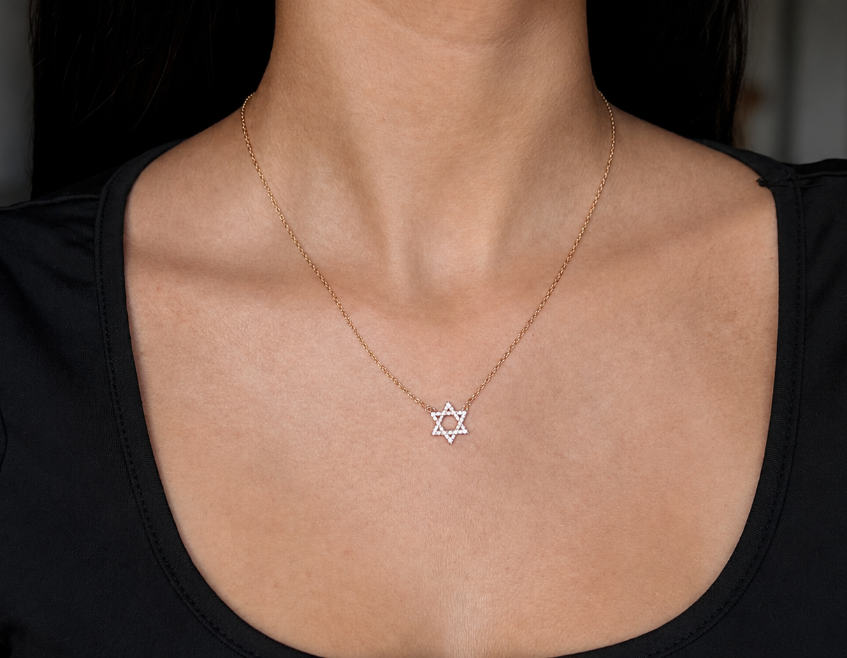 Star of David Necklace