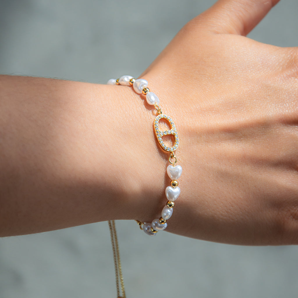 Mariner Bolo Pearl Bracelet