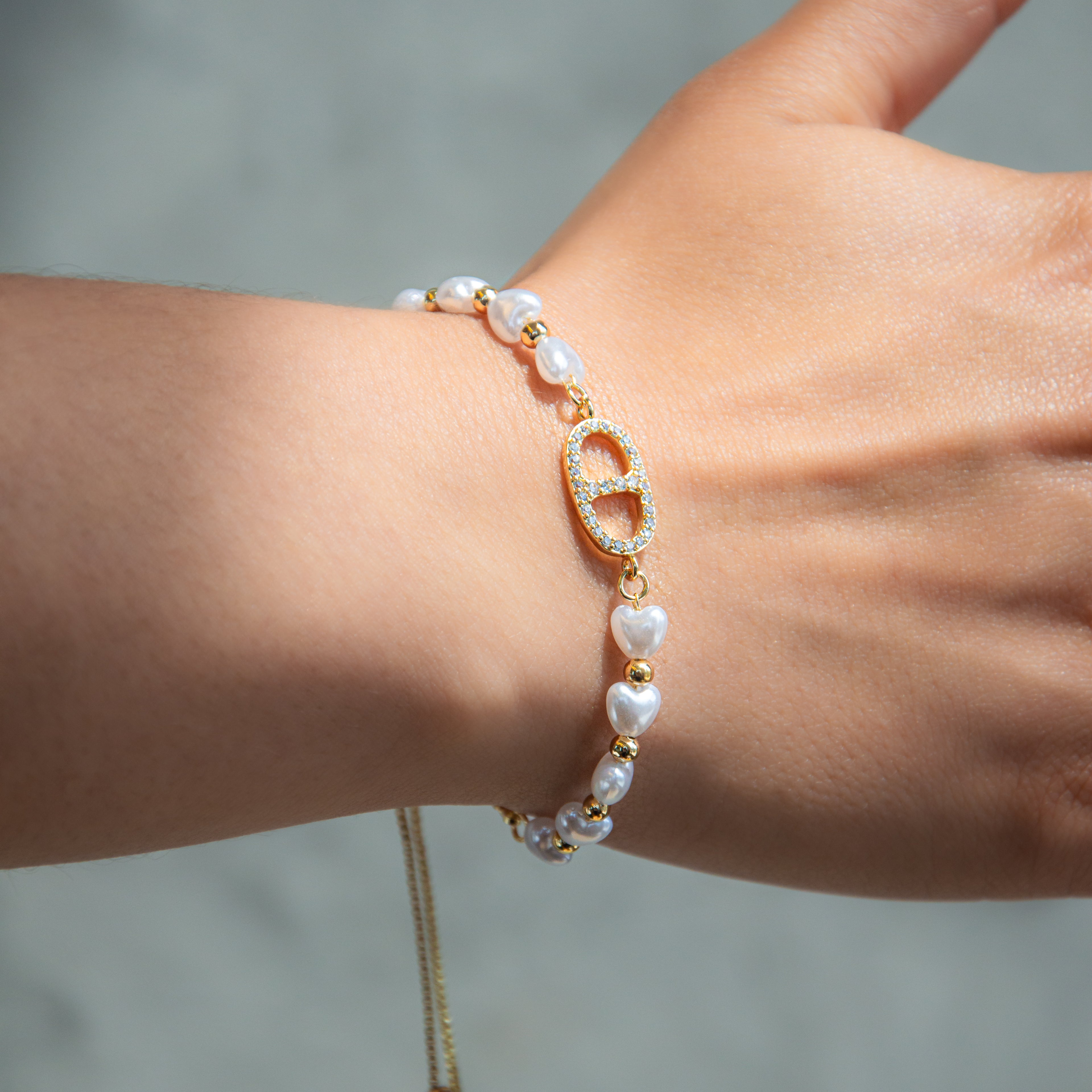 Mariner Bolo Pearl Bracelet