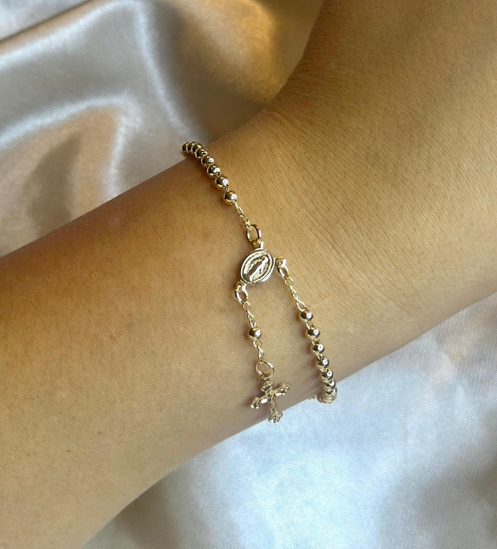 Saint Milagros Rosary Bracelet
