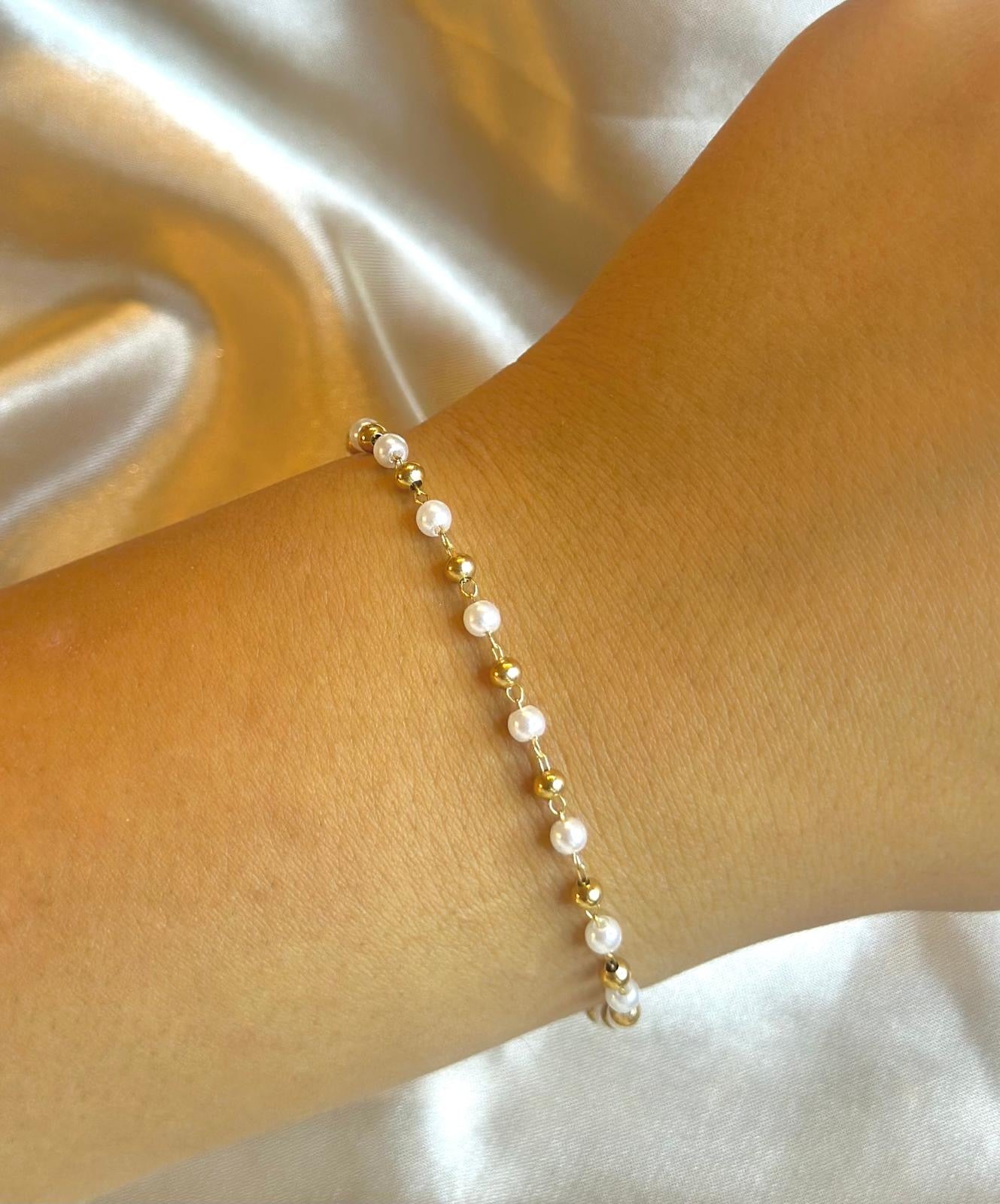 Rice Pearl Bracelet