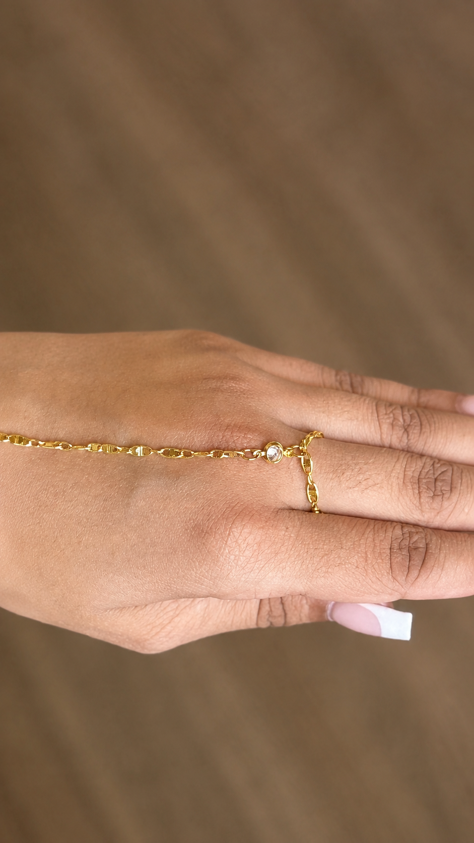 Luana Mariner Hand Chain Bracelet