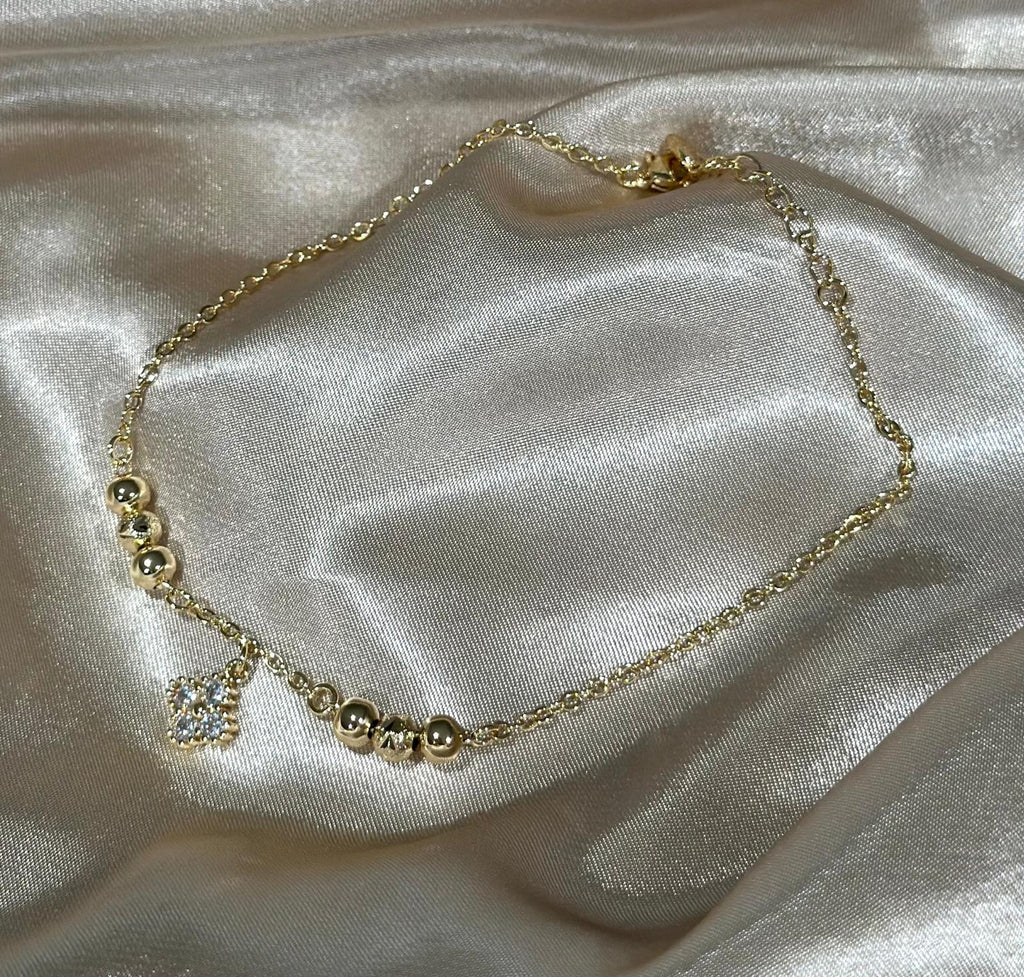 Lucky Clover Anklet