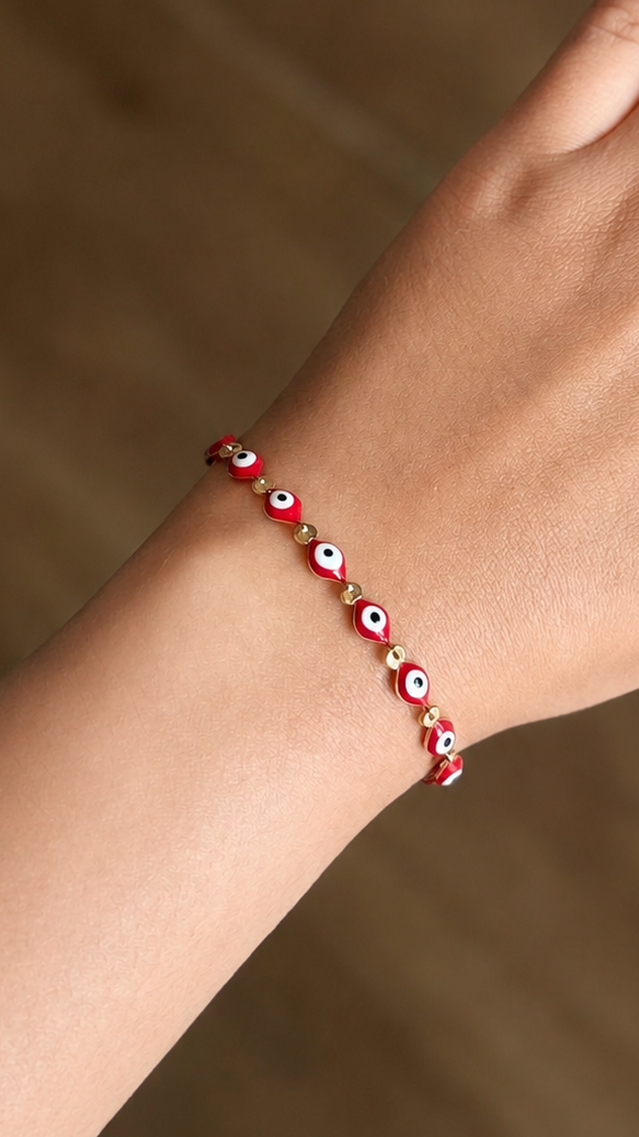 Red Lucky Eye Bracelet