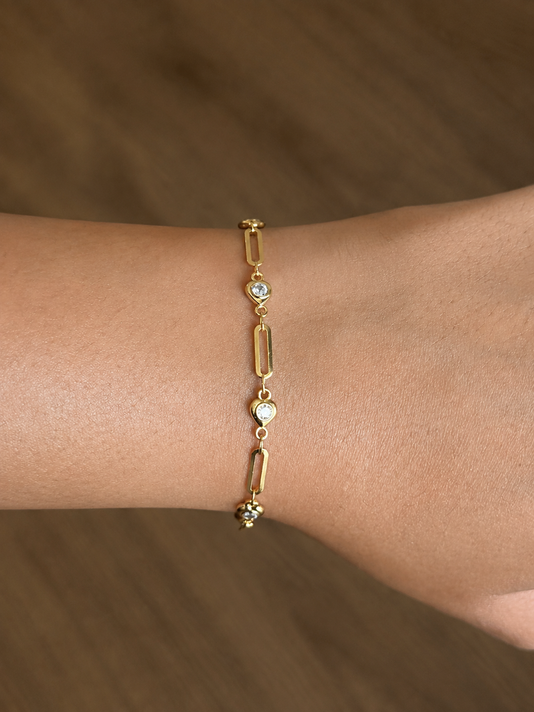 Love Paperclip Bracelet