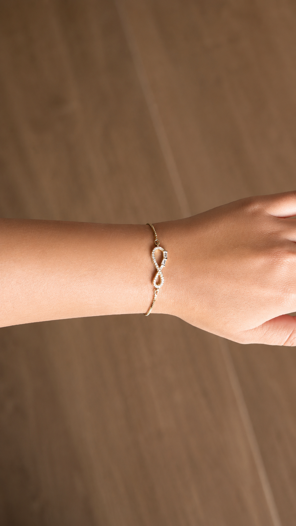 infinity Baguette Bracelet