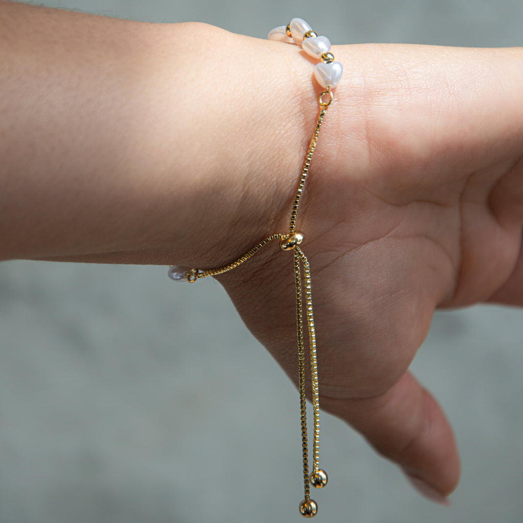 Mariner Bolo Pearl Bracelet