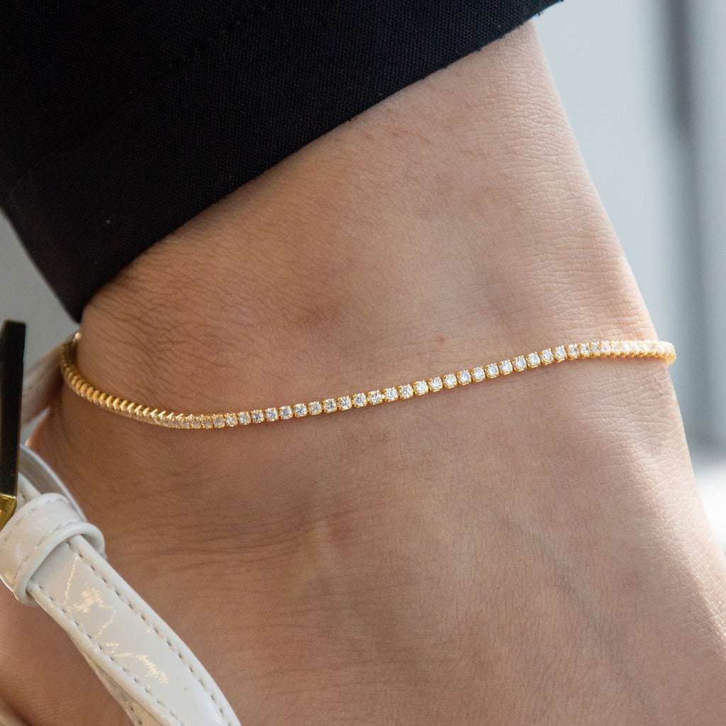 Classic Tennis Anklet